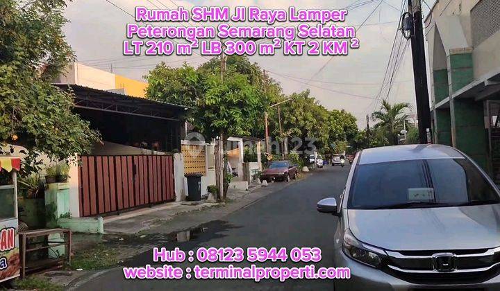 BU, Dijual Rumah  Bagus 2 Lt  SHM Hak Milik Full Furniture di Peterongan Jl Lamper Raya Semarang Selatan  2