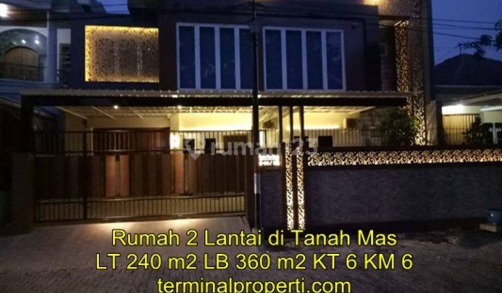 Rumah Dijual Mewah Hak Milik Di Jl Raya Perum Tanah Mas Panggung Lor Semarang Barat 2