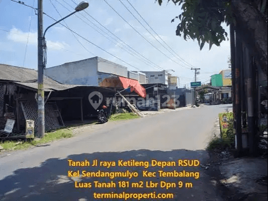 Tanah Dijual Hak Milik di Jl Raya Ketileng Depan Rsud Wongso Negoro Sendang Mulyo Tembalang 1