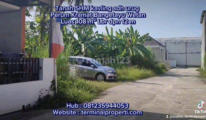 Tanah Dijual SHM Hak Milik Jl Blambangan Kel Bangetayu Wetan Genuk Semarang Timur 2