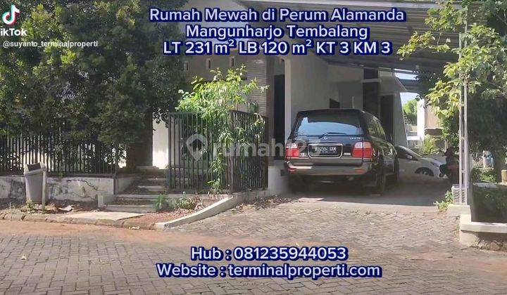 Rumah Dijual Hook Bagus Di Perum Alamanda Cluster Kel Mangunharjo Kec Tembalang Kota Semarang 2