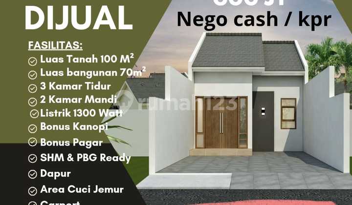 New House for Sale, SHM Ownership, Depok Syuhada, Central Pedurungan, Pedurungan Subdistrict, East Semarang 1