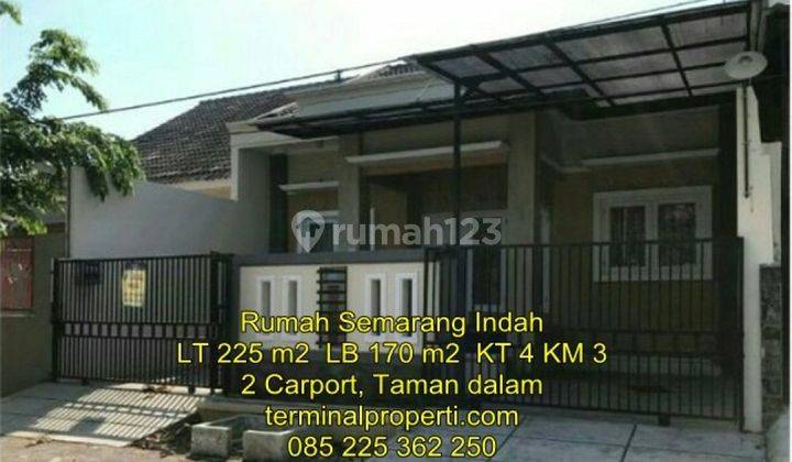 Rumah Dijual SHM Hak Milik Jln Lebar di Perum Semarang Indah Semarang Barat 1