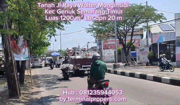 Tanah Dijual Hak Milik Jl Raya Woltermonginsidi Genuk Semarang Timur Dkt Pelabuhan Dn Kawasan Industri 2