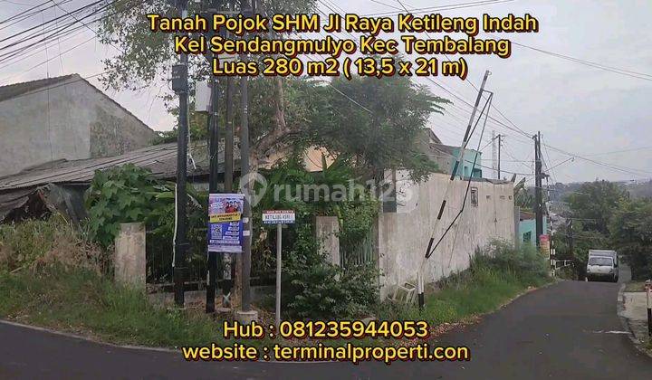 Dijual Tanah Murah SHM Hak Milik Jl Raya Ketileng Indah Sendangmulyotembalang Semarang Timur 1