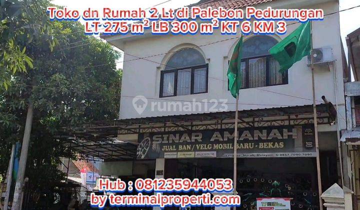 Ruko Rumah Dijual 2 Lt SHM Hak Milik Jl Sukarno Hatta Palebon Pedurungan Semarang Timur 2