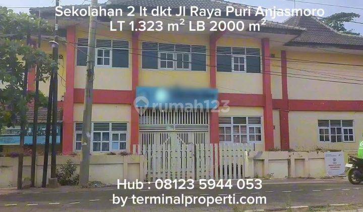 Bangunan Sekolahan Dijual di Dkt Jl Raya Puri Anjasmoro Karangayu Kec Semarang Barat 1