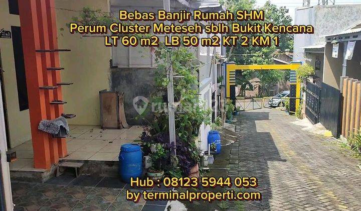 Rumah Dijual Bebas Banjir SHM Hak Milik Dkt Bukit Kencana Meteseh Kec Tembalang Semarang Timur 2