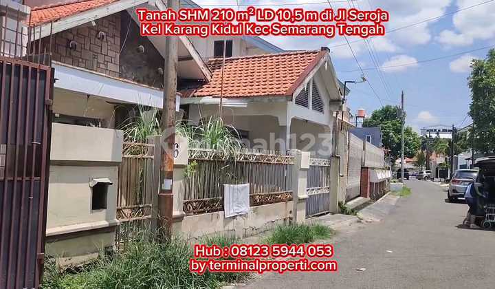 Land for Sale Cheap Freehold SHM in Seroja Simpang Lima, Karang Kidul Village, Central Semarang District. 2