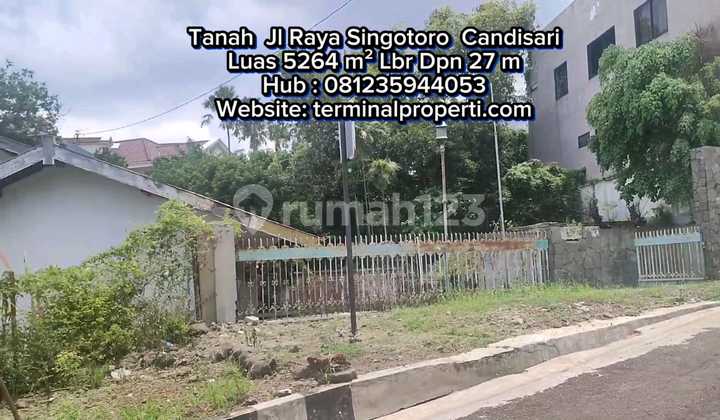 Tanah Bonus Rumah Dijual View Bagus SHM Hak Milik Jl Raya Singotoro Candisari Tengah Kota Semarang Tanah Bonus Rumah Dijual View Bagus SHM Hak Milik Jl Raya Singotoro Candisari Tengah Kota Semarang