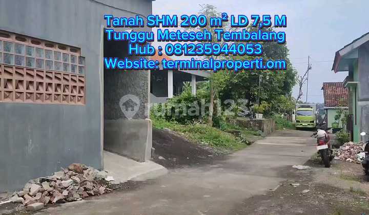 Land for Sale Cheap beside Grandia Oasis Housing Estate, Wait Meteseh, Tembalang Subdistrict, East Semarang 2