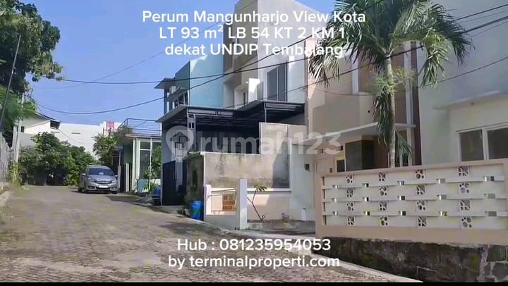 Langs Pemilik, Rumah Dijual murah SHM Hak Milik Perum Mangunharjo Kec Tembalang Semarang Timur 2