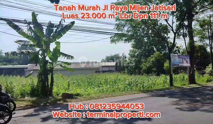 Tanah Dijual Murah Hak Milik Pribadi Jl Raya Semarang Boja Dkt Koramil Mijen Semarang Barat 1