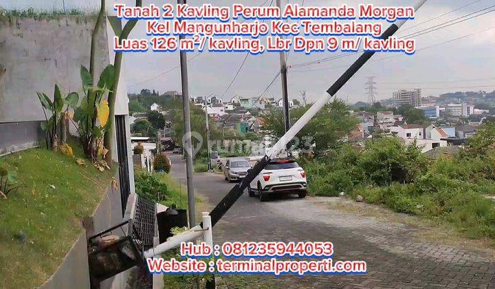 Tanah Dijual Dibawah Njop di Perum Alamanda Mangunharjo View Bagus Tembalang Semarang Timur 2