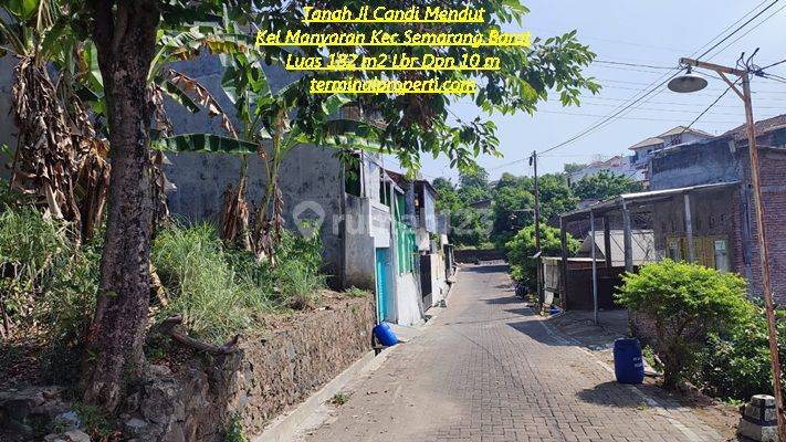 Tanah Dijual Murah SHM Hak Milik Jl Candi Mendut Kel Manyaran Kec Semarang Barat 2