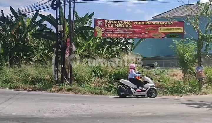 Tanah Dijual Pojok ( 20 x 20 )   di Jl Raya Dinar Mas Kel Meteseh  Tembalang Semarang Timur 2