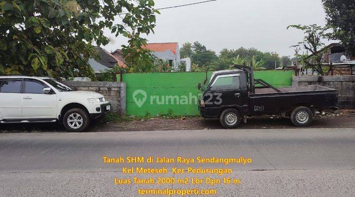 Tanah Dijual SHM Hak Milik di Jl Raya Sendangmulyo Tembalang Semarang Timur 2