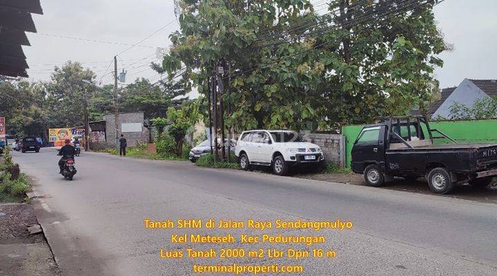 Tanah Dijual Murah Hak Milik di Jl Raya Sendangmulyo Kec Tembalang Semarang Timur 2