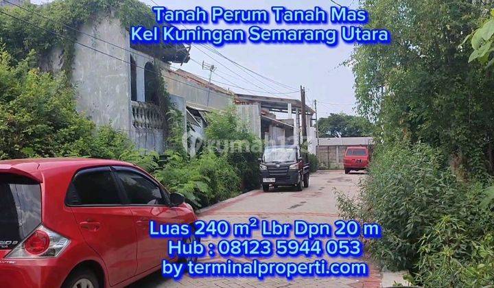 Tanah Dijual SHM Hak Milik di Perum Tanah Mas Kel Kuningan Kec Semarang Utara 1