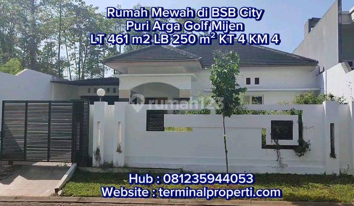 Rumah Dijual Ciputra, BSB City Puri Arga Golf SHM Hak Milik Kec Mijen Kota Semarang. 1