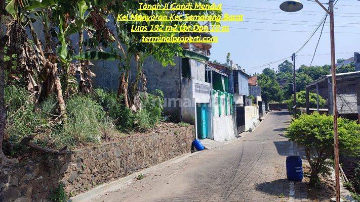 Tanah Dijual Murah SHM Hak Milik Jl Candi Mendut Kel Manyaran Kec Semarang Barat 2