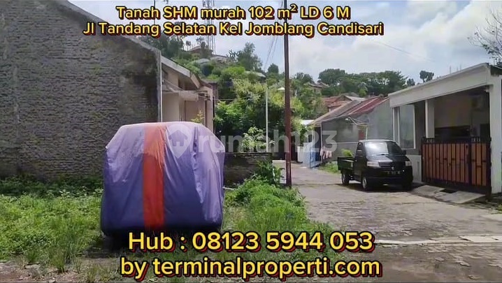 Tanah Dijual Murah SHM Hak Milik di Perum Tandang Jomblang Kec Candisari Semarang Selatan 2