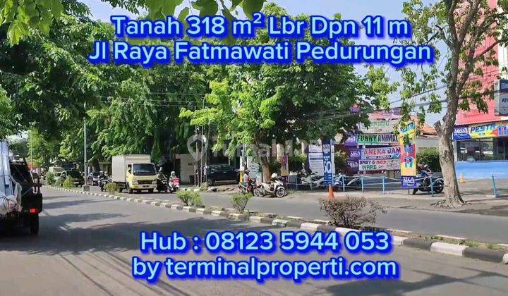 Bu,tanah Dijual Murah SHM Hak Milik di Jl Raya Fatmawati Pedurungan Dkt Majapahit Semarang Timur 2