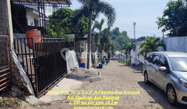 40 % NJOP Tanah Dijual View Kota Dn Laut T di Jl Panembahan Senopati Ngaliyan 40 % NJOP Tanah Dijual View Kota Dn Laut T di Jl Panembahan Senopati Ngaliyan