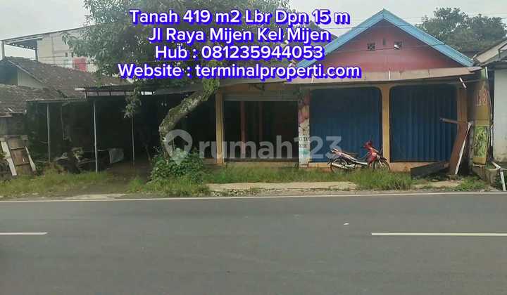 Tanah Dijual Utk Ruko SHM Hak Milik Jl Raya Mijen Kel Mijen Semarang Barat 1