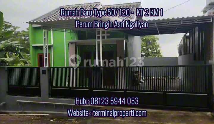 New House for Sale, Freehold Title, Bringin Asri, Beringin Village, Ngaliyan District, West Semarang 2