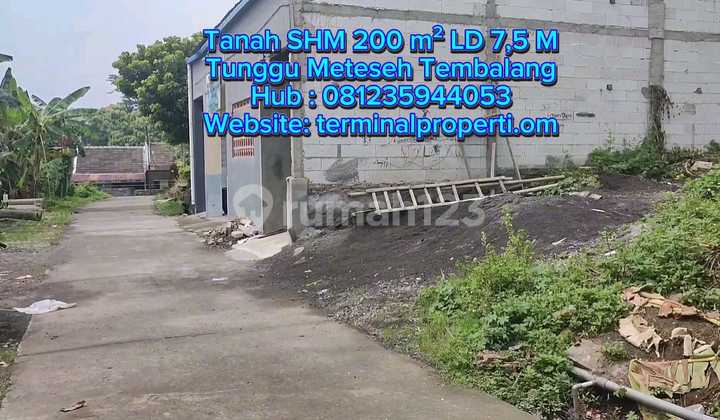 Tanah Dijual Murah Sblh Perum Grandia Oasis Tunggu Meteseh Kec Tembalang Semarang Timur 2