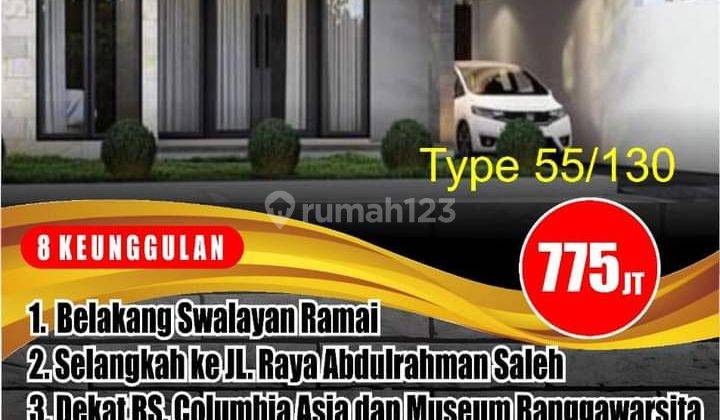 Rumah Baru Dijual Hak Milik Mewah 2 Lt Jl Candi Borobudur Kel Manyaran Semarang Barat 1