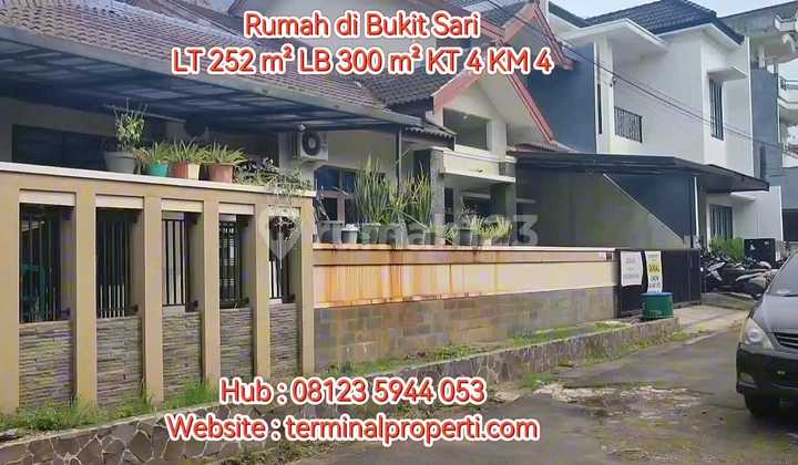 Turun Separoh NJOP Rumah 2 LT Dijual SHM Hak Milik Bukit Sari Ngesrep Dekat Undip Tembalang Kota Semarang. 2