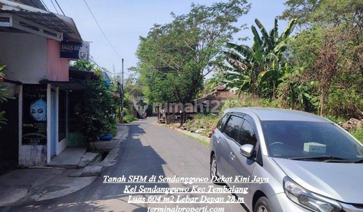 Tanah Dijual SHM Hak Milik 604 M2 Lbr Dpn 28 M di Sendangguwo Kec Tembalang 2