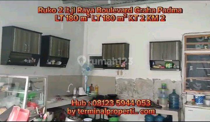 Kantor Ruko Dijual 2 Lt di Jl Raya Graha Padma Beulevard Dkt Bandara Dan Exit Tol Semarang Barat 2