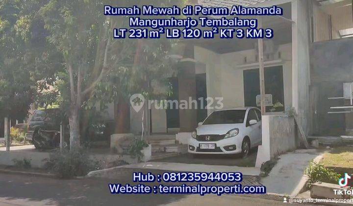 Rumah Dijual Hook Bagus Di Perum Alamanda Cluster Kel Mangunharjo Kec Tembalang Kota Semarang 1