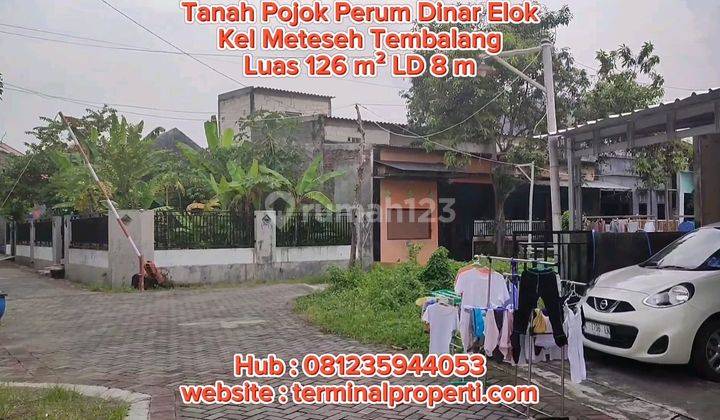 Tanah Dijual Ada Imb SHM Hak Milik Pojok Perum Dinar Elok Kel Meteseh Kec Tembalang Semarang Timur 2