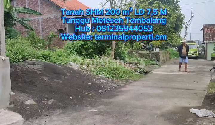 Tanah Dijual Murah Sblh Perum Grandia Oasis Tunggu Meteseh Kec Tembalang Semarang Timur 1