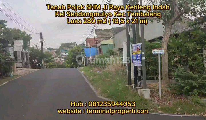 Dijual Tanah Murah SHM Hak Milik Jl Raya Ketileng Indah Sendangmulyotembalang Semarang Timur 2