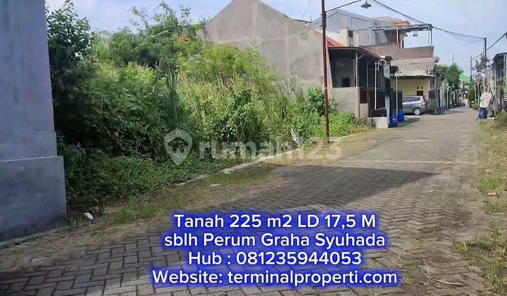 Land for Sale Cheap SHM Ownership Graha Syuhada Sukarno Hatta Pedurungan Tengah East Smg 1