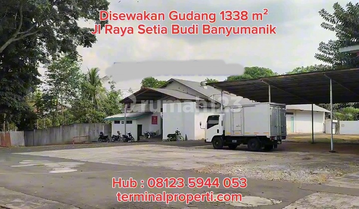 Cheap Rental Several Warehouses Downtown Setia Budi Main Road Banyumanik Semarang City 1