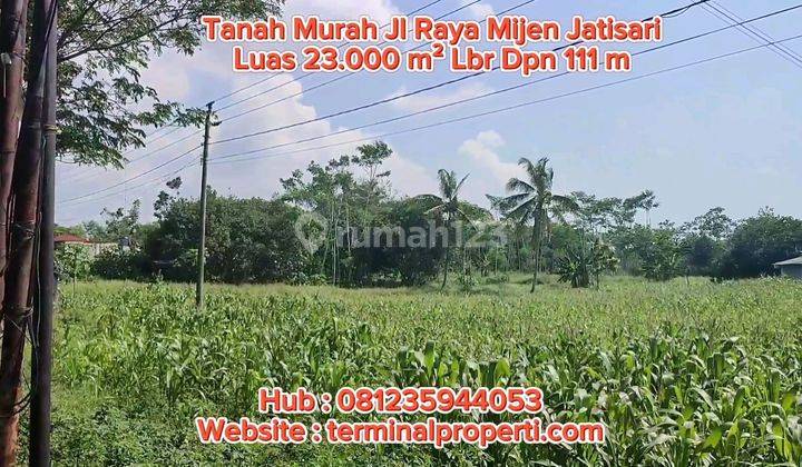 Tanah Dijual Murah SHM Hak Milik  Jl Raya Semarang - Boja  Kec Mijen  Semarang Barat 2