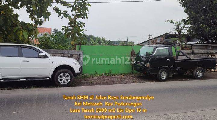 Tanah Dijual SHM Hak Milik di Jl Raya Sendangmulyo Tembalang Semarang Timur 2