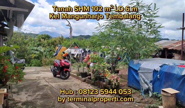 Tanah Dijual Murah Hak Milik Sblh Perum Rudensia Mangunharjo Tembalang 1