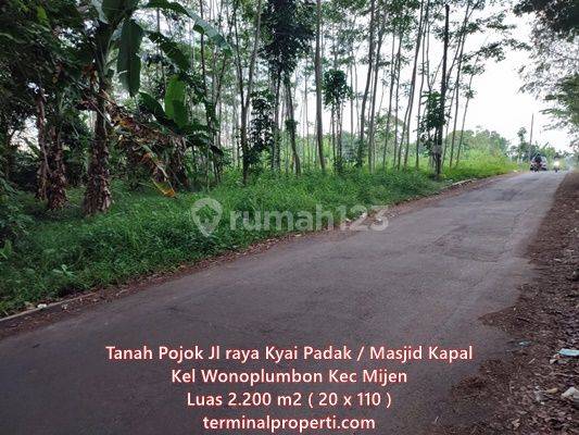 Tanah Dijual Hak Milik di Jl Raya Kyai Padak Masjid Kapal Kel Wonoplumbon Mijen 2