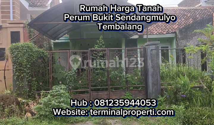 Rumah Dijual di Hitung Tanah SHM Hak Milik Perum Bukit Sendangmulyo Tembalang Semarang Timur 2