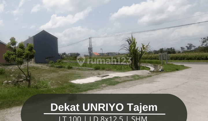 Tanah Dekat Kampus Unriyo Jalan Tajem Stadion Maguwo Sleman 1