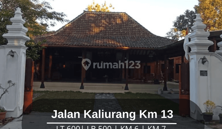 Dekat Ke Uii Villa Limasan Joglo Jati Sekitar Jalan Kaliurang  1