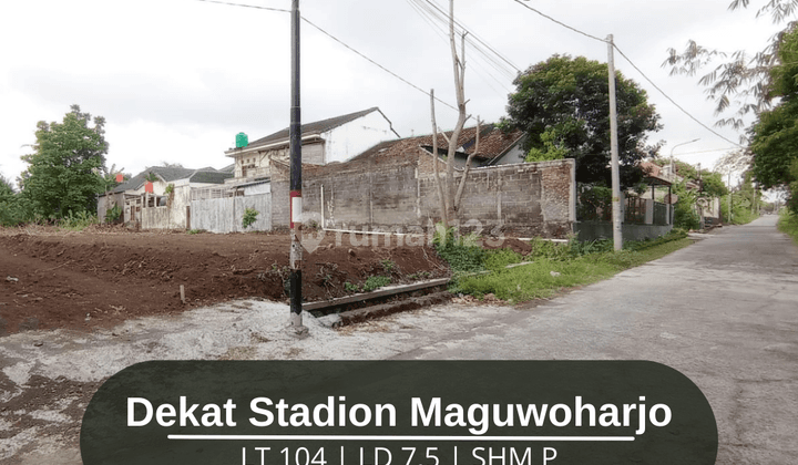 Tanah Dijual Luasan Kecil Kawasan Stadion Maguwoharjo Sleman 1