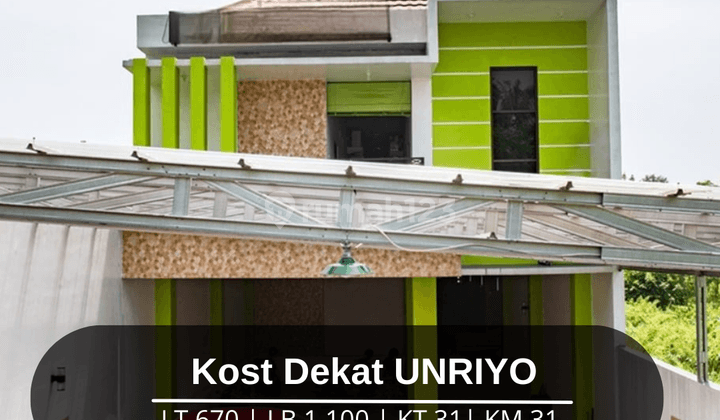 Furnished Kost Eksklusif Dekat Kampus Unriyo Maguwo Full Penghuni 1